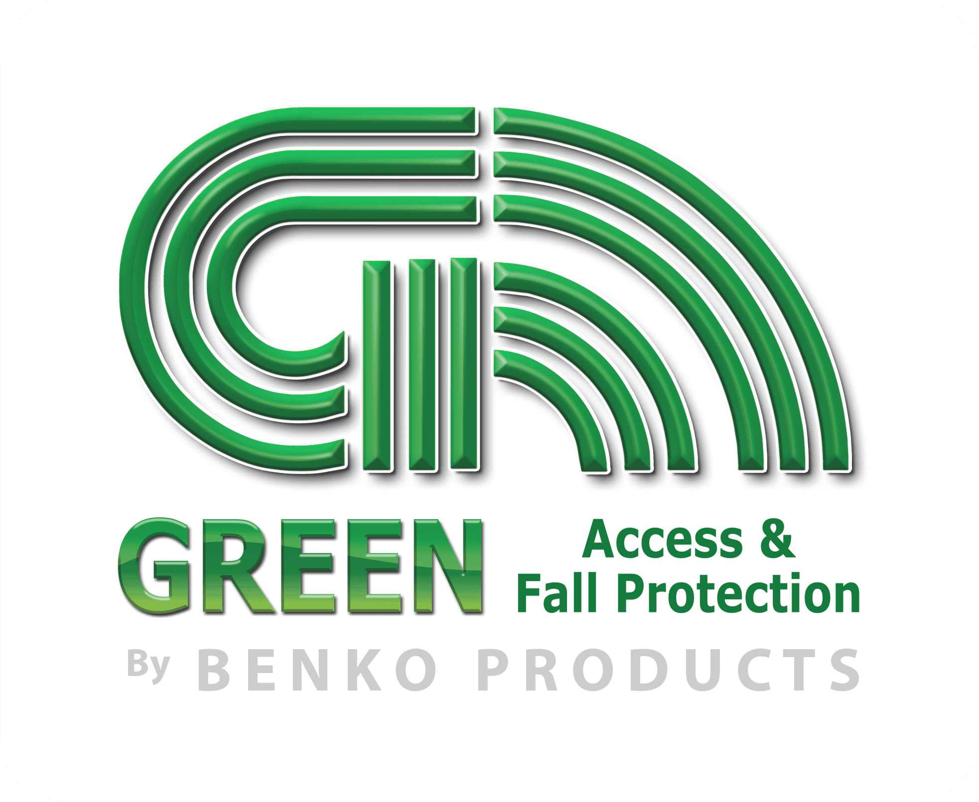 Green logo with Benko